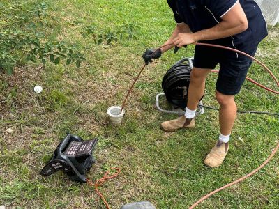 Blocked drain plumber clearing clogs and drainage issues