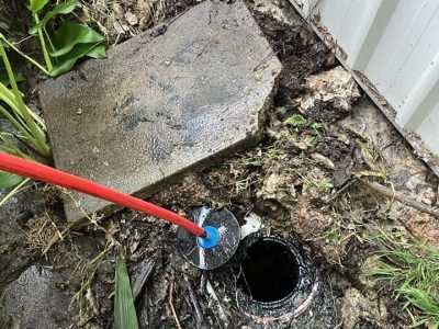 Blocked drain plumber clearing clogs and drainage issues